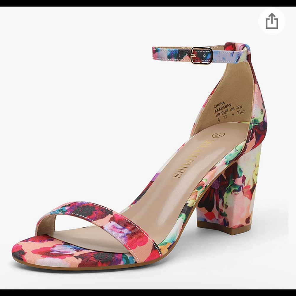 Dream Pairs 12 Floral Heels (Pics Coming Soon)